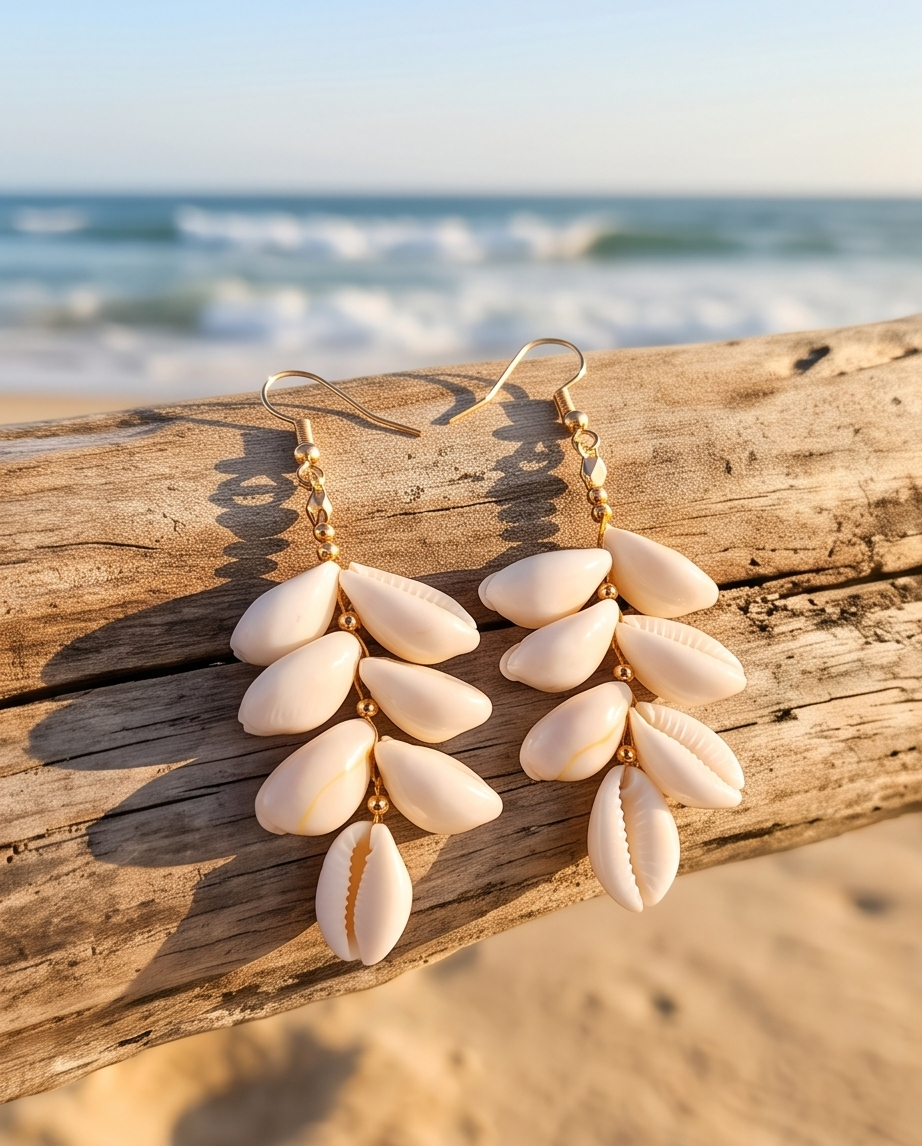 Isla Earrings 🐚✨