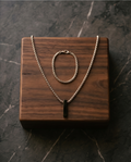 Downtown Collection – Set de Cadena y Pulsera Masculina
