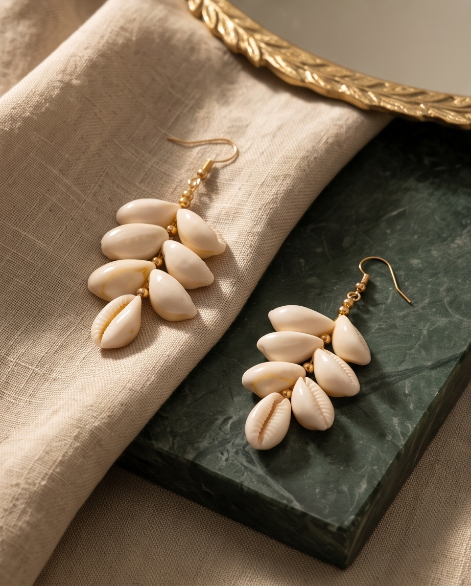 Isla Earrings 🐚✨
