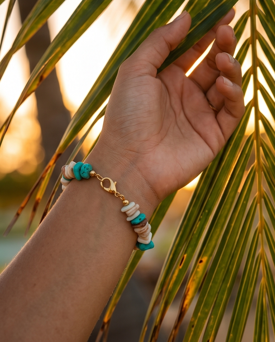 Boho Chic Tropical Bracelet